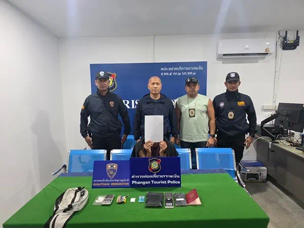 ตำรวจท่องเที่ยว เปิด “ยุทธการฟ้าสรางที่เกาะพะงัน” ล้างบางขบวนการค้ายาข้ามชาติ ยึดของกลางมูลค้าหลายสิบล้าน – รวบผู้ต้องหา 7 ราย ดำเนินคดีขั้นสูงสุด