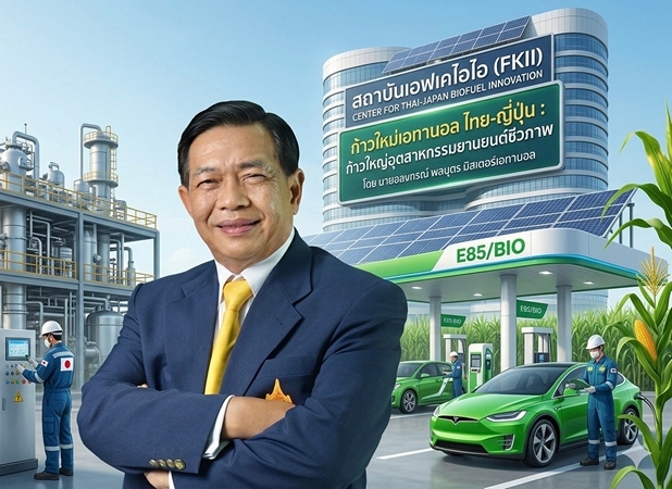 ก้าวใหม่เอทานอล“ไทย-ญี่ปุ่น” :ก้าวใหญ่อุตสาหกรรมยานยนต์ชีวภาพ ในมุมมองของ“มิสเตอร์เอทานอล”