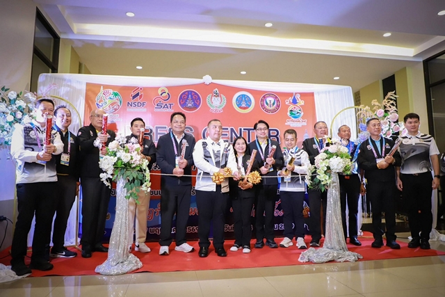 สุราษฎร์ธานี -เปิดศูนย์สื่อมวลชน (Press Center) “สุราษฎร์ธานีเกมส์” พร้อมรับสื่อทั่วประเทศ ยกระดับการรายงานผลกีฬาเยาวชนแห่งชาติสู่มาตรฐานสากล