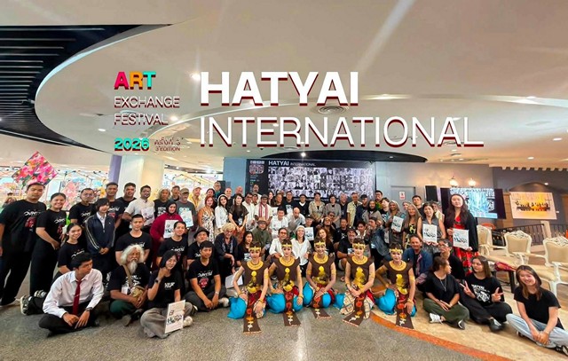 สงขลา-เทศกาลแลกเปลี่ยนศิลปะนานาชาติหาดใหญ่ เชื่อมโยงวัฒนธรรม สร้างสรรค์อนาคต